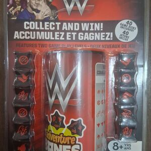 WWE Adventure Bones Game Set with Red and Black Packaging
